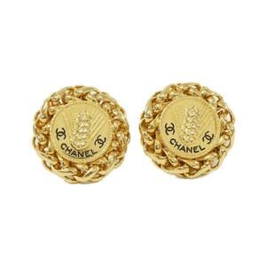 CHANEL Black Earrings